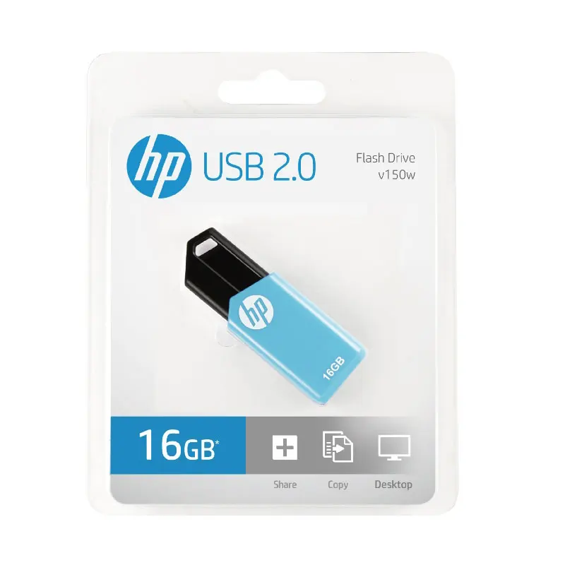 Hp USB Flash 16 ГБ 32 64 Гб креативный Телескопический персональный флеш накопитель V150W
