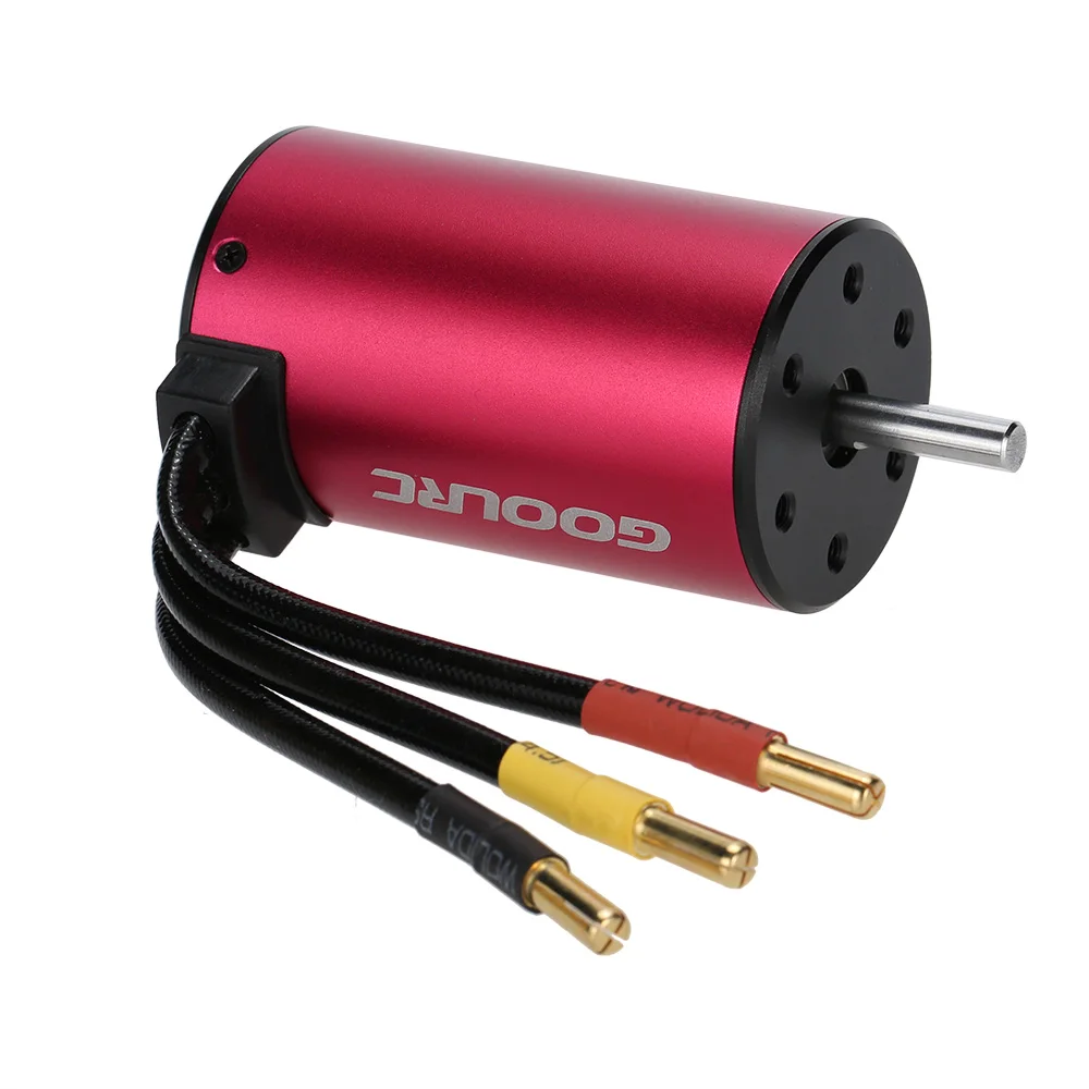 Оригинальный бесщеточный двигатель GoolRC S3660 3300KV 4 полюса для 1/10 запчастей