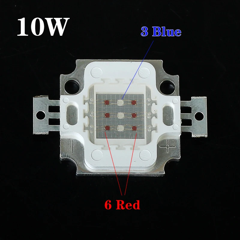 Светодиодный светильник RAYWAY для выращивания растений красный 660nm синий 460nm DIY