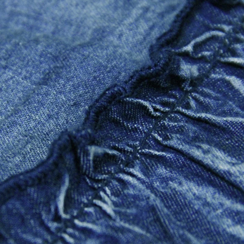 Юбки женские 2017 SIPAIYA новая джинсовая юбка миди с оборками трапециевидная