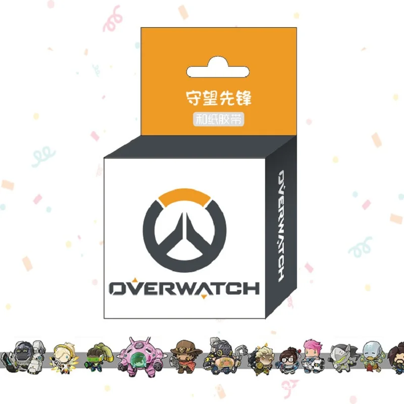1 5 см * м популярная игра OW Washi лента клейкая DIY Скрапбукинг стикер этикетка
