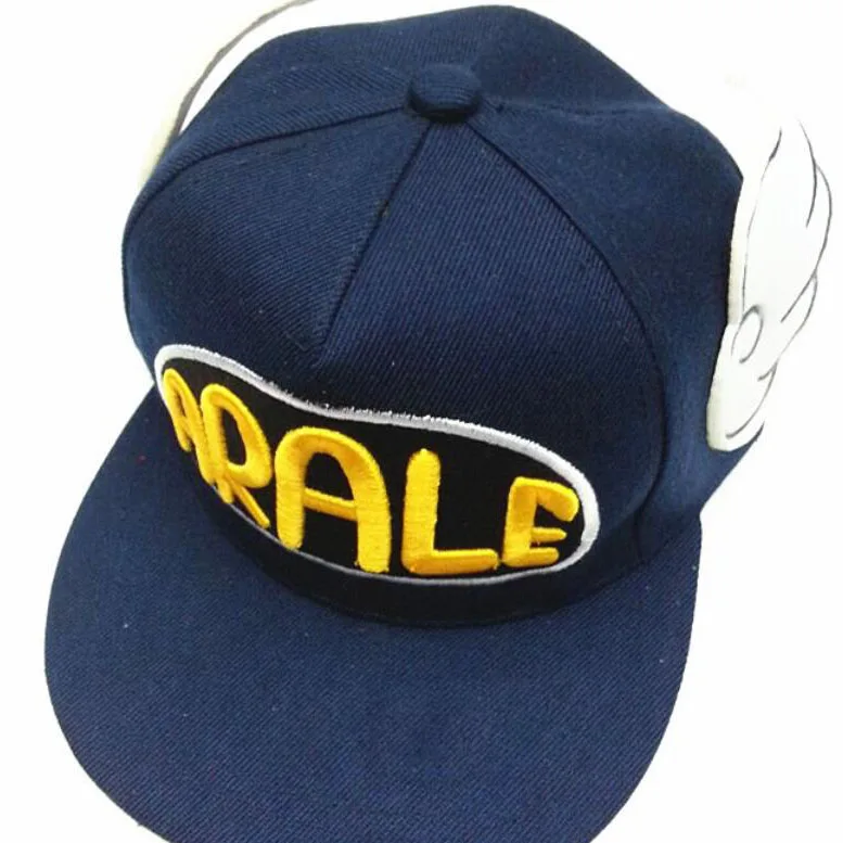 1 шт. детские бейсбольные кепки с вышитыми крыльями ангела и надписью ARALE