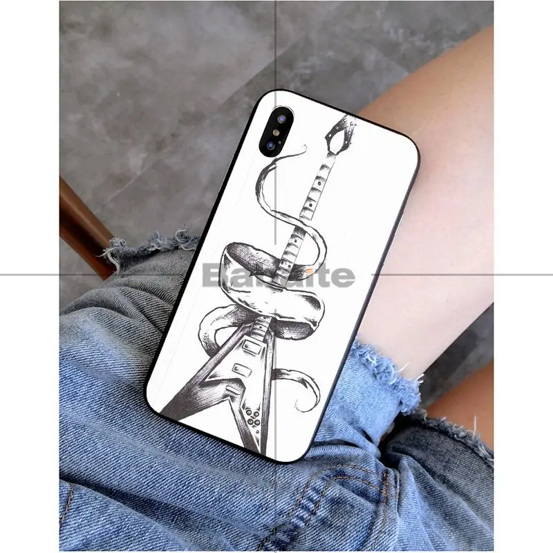 Babaite Музыка в мире ТПУ черный чехол для телефона чехол для iPhone X XS MAX 6 6s 7 7 plus 8 8 Plus 5 5S SE XR