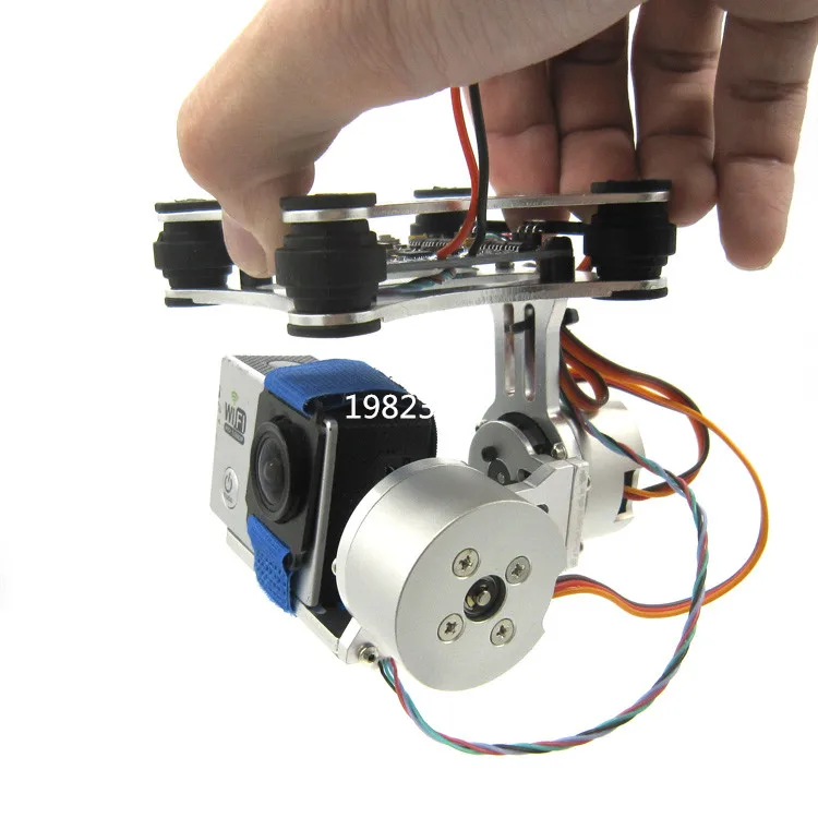 CNC FPV Квадрокоптер BGC 2 осевой металлический бесщеточный карданный с контроллером