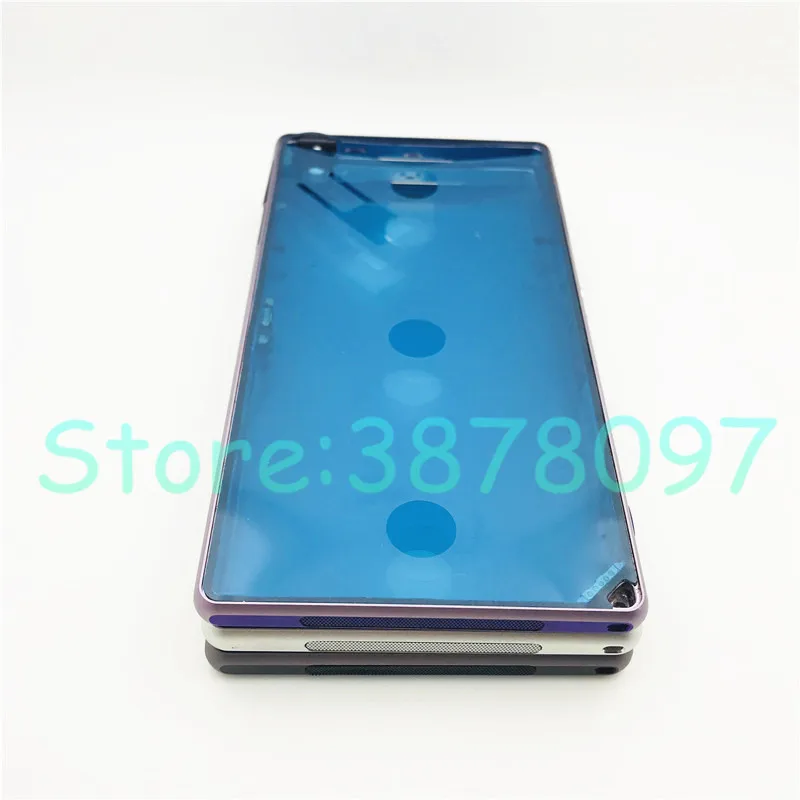 Для Sony Xperia Z1 L39h C6903 средняя рамка Корпус металлическая боковая пластина Запасная
