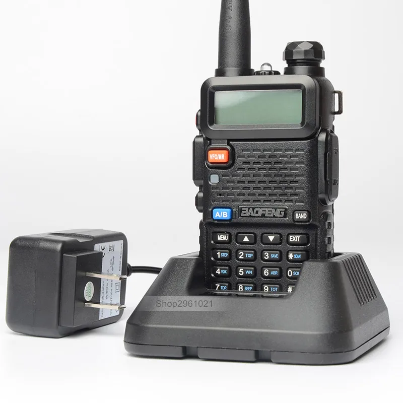 2 шт./лот BAOFENG UV 5R 8 Вт рация 1800 мАч UHF VHF Двухдиапазонный УФ Портативный Walkie Talkie UV5R
