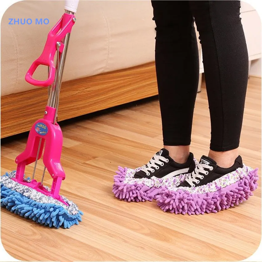 Многофункциональный шенилл тканевая Швабра для пола ленивая тянущаяся
