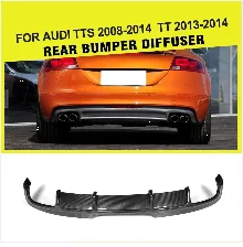 Углеродного волокна/FRP Боковая дверь крылья лезвие панели вспышки для Audi MK2 8J TT TTS TTRS купе 2-двери 2008