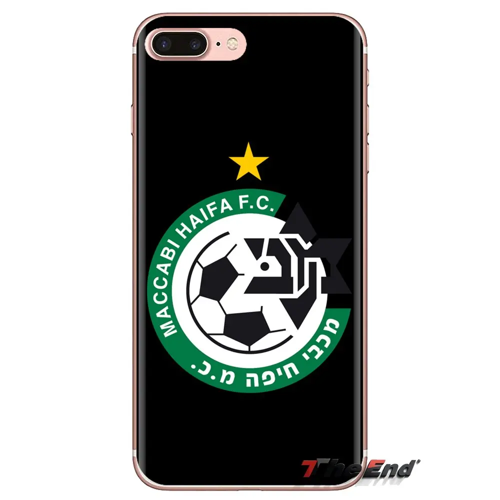 Phone Shell Covers Israeli Football Club Maccabi Haifa For Samsung Galaxy S3 S4 S5 Mini S6 S7 Edge S8 S9 S10 Plus Note 3 4 5 8 9 |