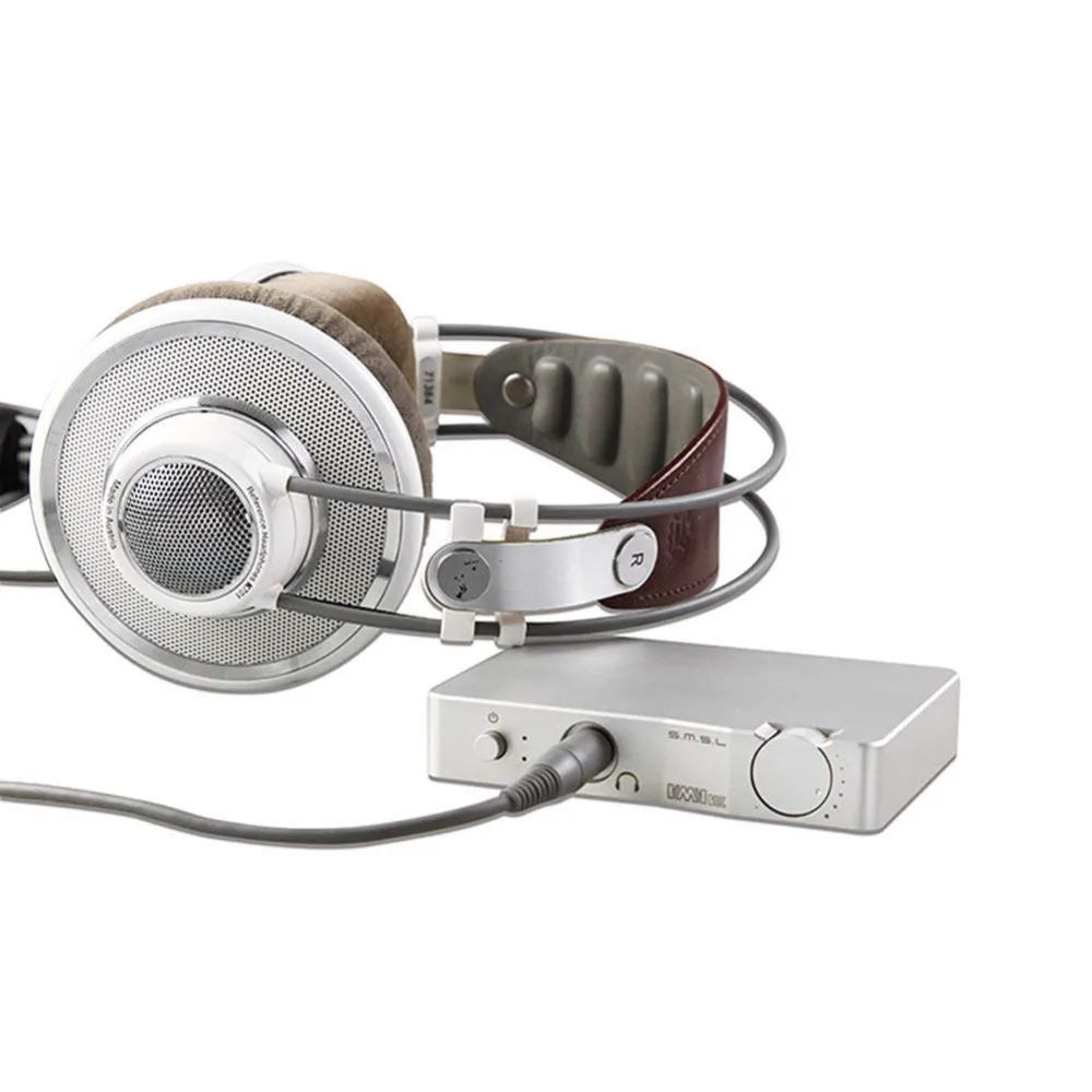 SMSL VMV V2 Hi-Fi аудио USB DAC 32 бит/384 кГц декодер CM6631A ES9023 аудио USB DAC с усилителем для наушников USB вход/RCA выход