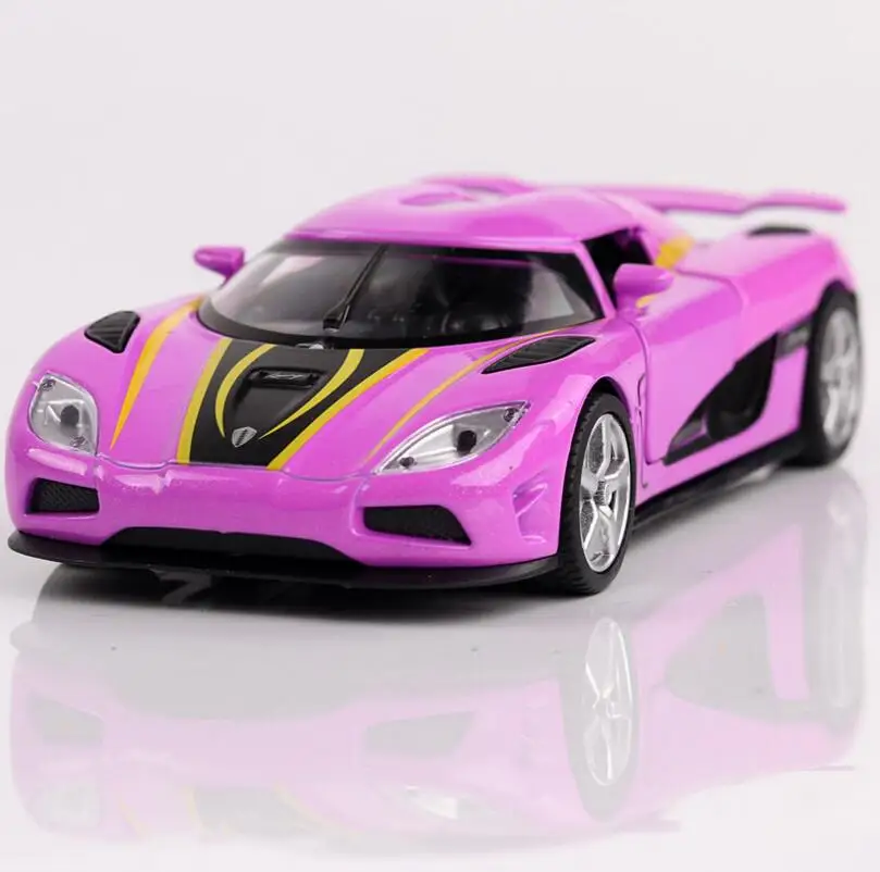 1:32 игрушечный автомобиль Koenigsegg Металлический Игрушечный литой автомобиль Diecasts& игрушечный Транспорт модель автомобиля Миниатюрная модель автомобиля игрушки для детей