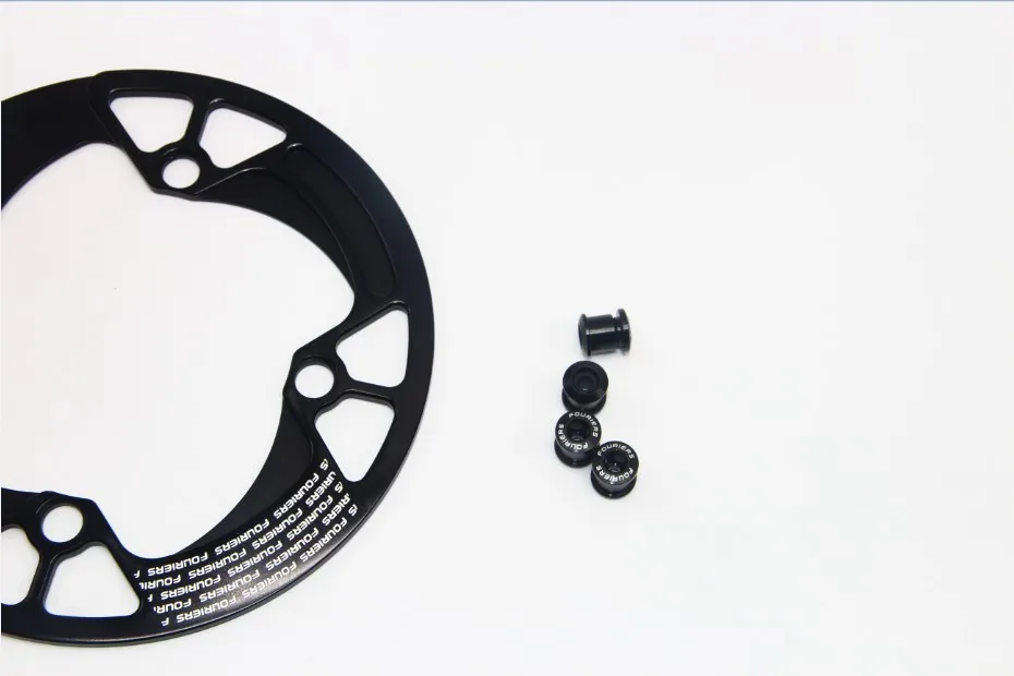 Fouriers велосипедная Звездочка направляющая цепь Bash Guard BCD 104 подходит 30-40 T свободная