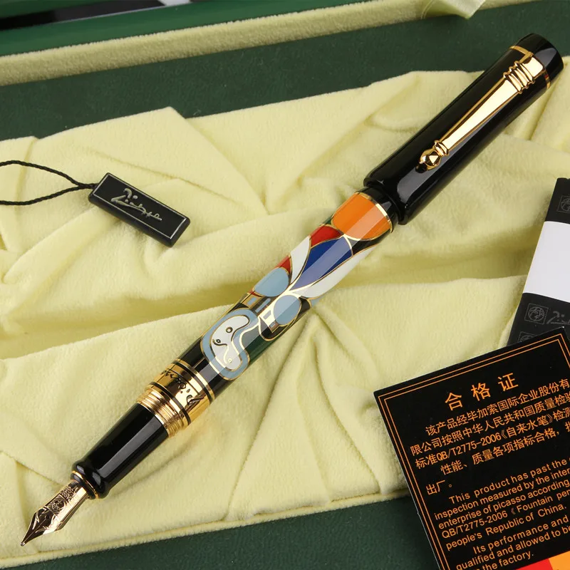 Перьевая ручка Picasso бесплатная доставка красивая модная перьевая с цветком и ps 90