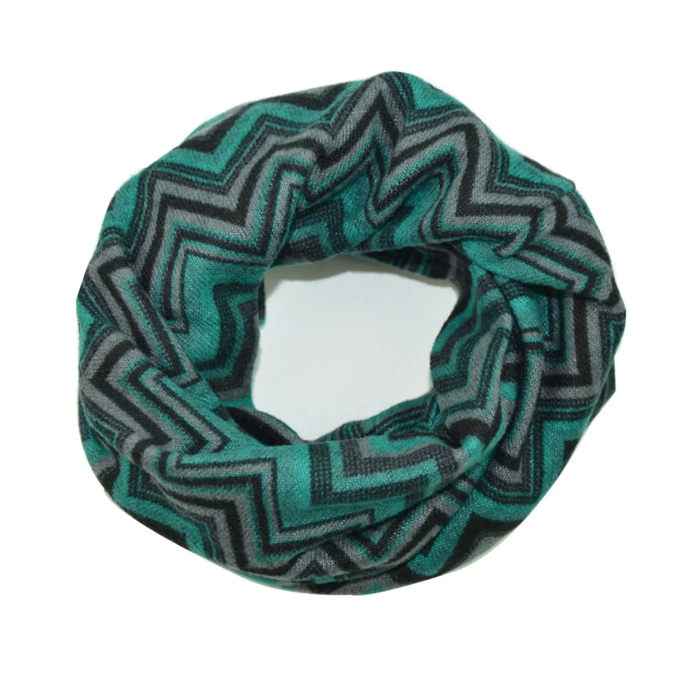 Женская Шапка-бини весенне-зимняя вязаная шапка с зигзагообразными полосками