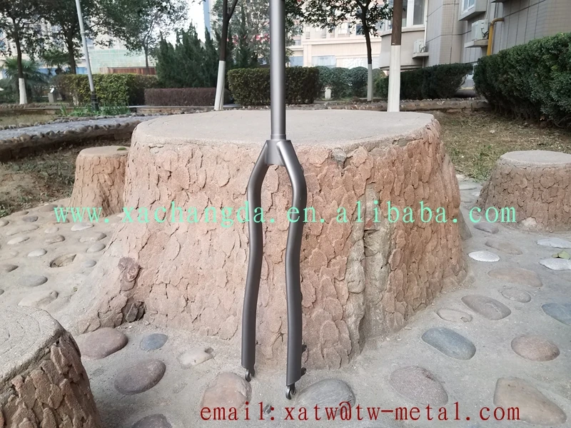 2017 Новый дизайн! Титановая вилка для горного велосипеда титановая Передняя 29er |