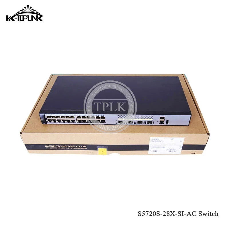 Мазь Хуа Вэй 10 Gigabit Порты и разъёмы Core S5720S-28X-SI-AC коммутатора Ethernet WiFi модуль 24 s 4 SFP +