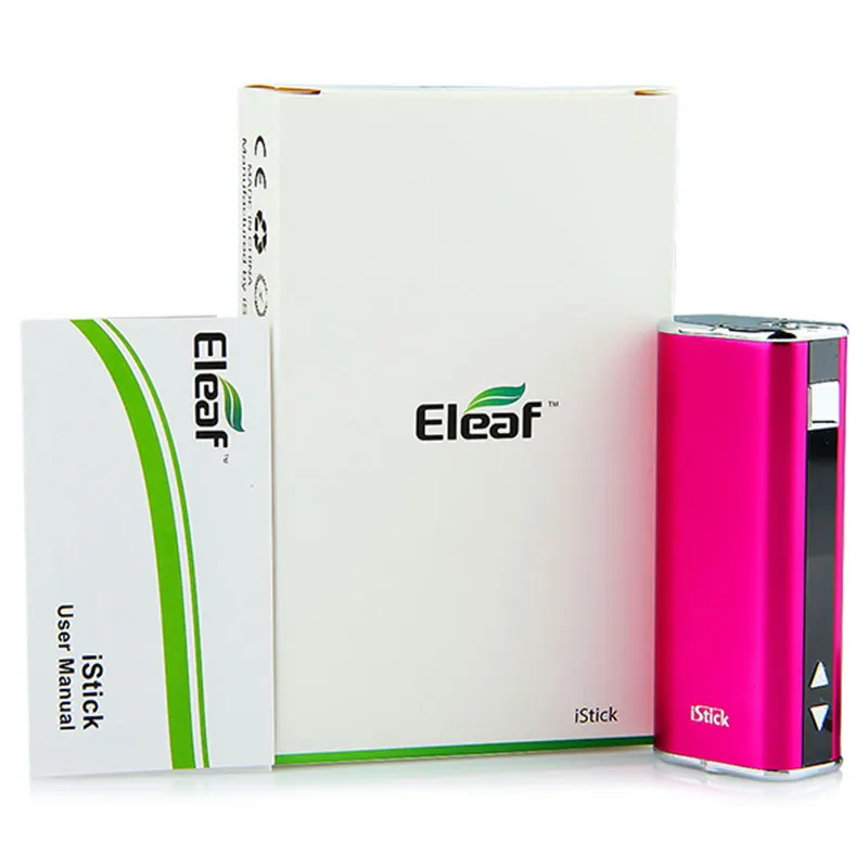 100% оригинальный 20 Вт Eleaf iStick электронная сигарета батарея 2200 мАч большая емкость