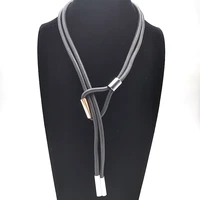 ydydbz designer handmade rose gold black pendant necklaces womens choker jewelry long necklace girl holiday gift punk style