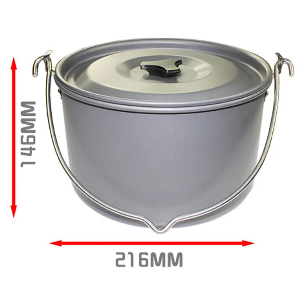 Новая посуда для похода на природе из алюминиевого сплава походная пикника