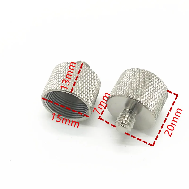 Винт адаптер для микрофона с наружной резьбой 1/4 &quot 20&quot 16&quot на 27&quot внутренней