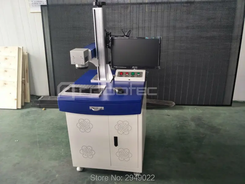 Высокоэффективная 20 Вт волоконная лазерная маркировочная машина с высокой