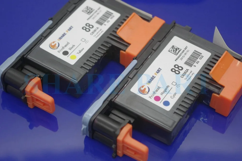 Печатающая головка C9381A C9382A 2 шт. новая печатающая для hp 88 L7380 K550 K5300 K5400 K8600 L7000 L7400 L7480