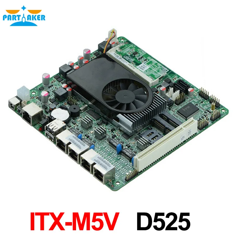12V DC power 4 lan порта 6 USB 2 0 материнская плата для сетевой безопасности плата|4 lan|motherboard