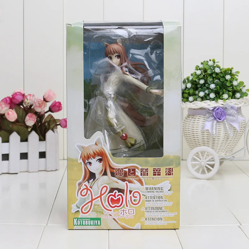 Фигурки героев из ПВХ 20 см Kotobukiya Спайс и волк Холо обновление масштаб 1/8 | Игрушки