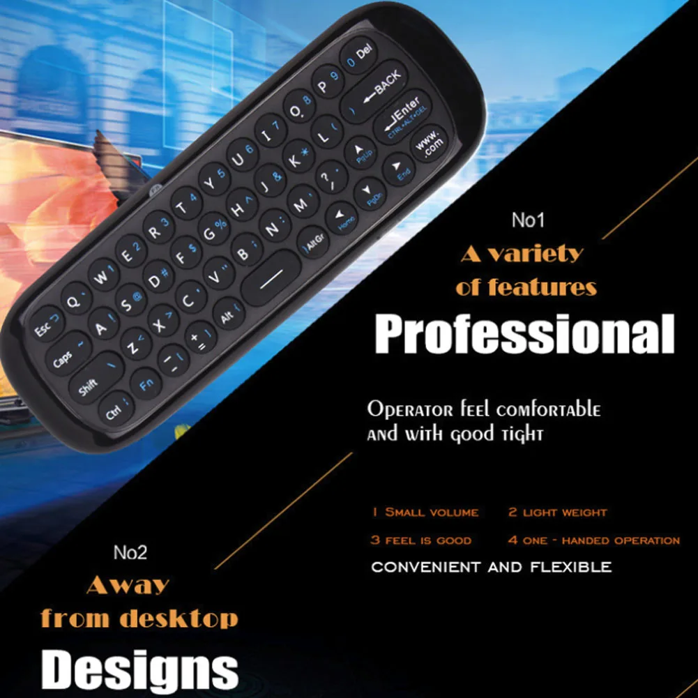 W1 Wechip Air Remote Keyboard mouse 2,4 ГГц Беспроводная мышь ручной тачпад контроллер для ТВ-бокса Мини ПК PK I8 H18 H20