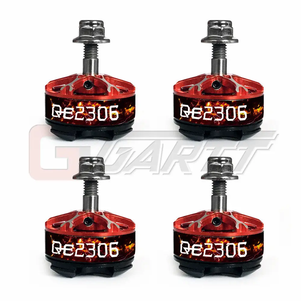 Квадрокоптер Gartt QE2306II 2750KV бесщеточный Moteur 3-4 s Pour RC Mini FPV Drones de Course QAV 210 250 300 | Игрушки