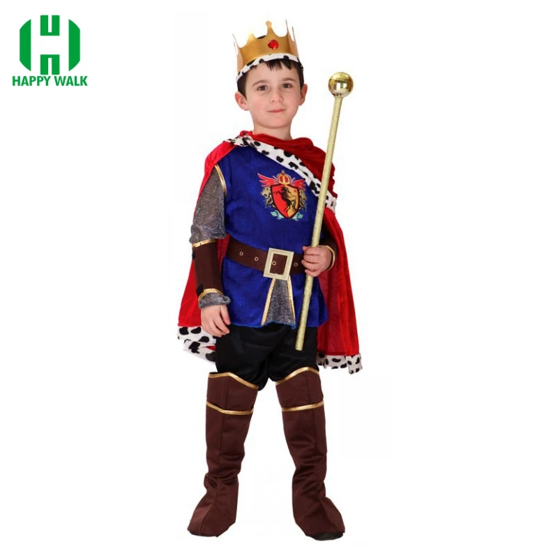 Лидер продаж 2020 Детский карнавальный костюм на Хэллоуин костюмы короля Детские