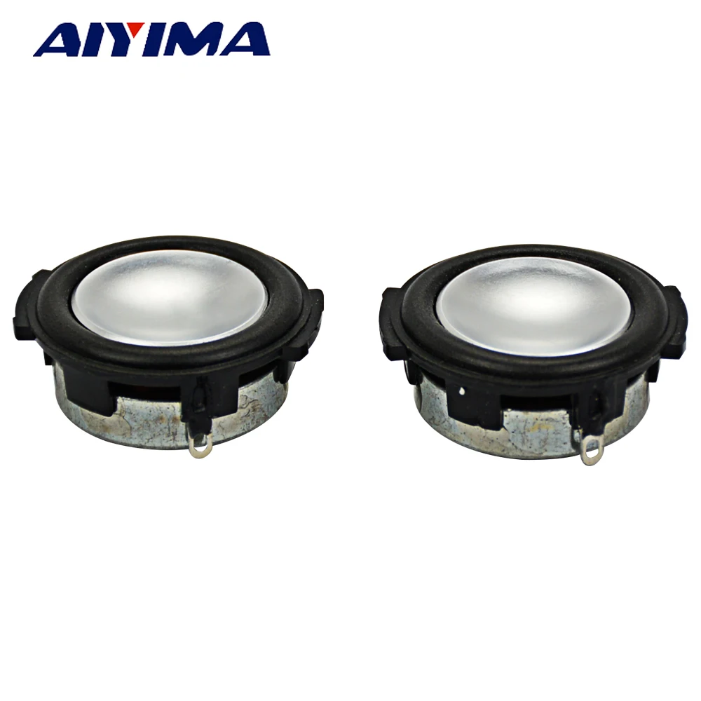 AIYIMA 2Pcs 1 Inch Audio Portable Speakers 4 Ohm 3W Full Range Speaker Louderspeakers Bluetooth-compatible