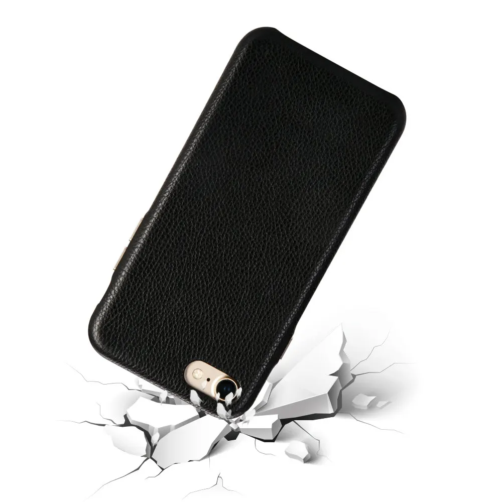Jisoncase чехол из натуральной кожи для iPhone 7 Plus с защитой от царапин роскошная тонкая