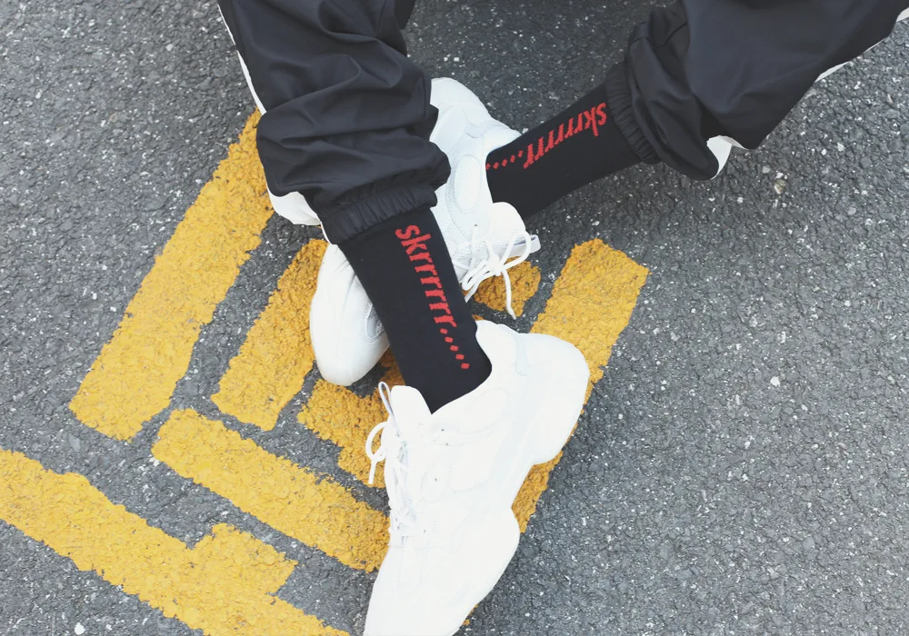 Бренд Tide ulzzang Harajuku skrrrrr. носки хип-хоп хлопковые мужские и женские носки для скейтборда унисекс Harajuku конопли Calcetines