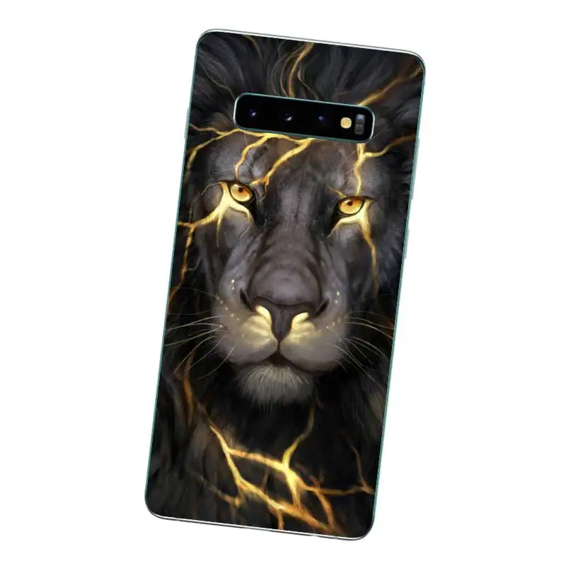 N389 Simba Cool Soft TPU Silicone Cover For Samsung Galaxy J2 J3 J4 J5 J6 J7 J8 Pro Plus Prime 2018 2017 Case |