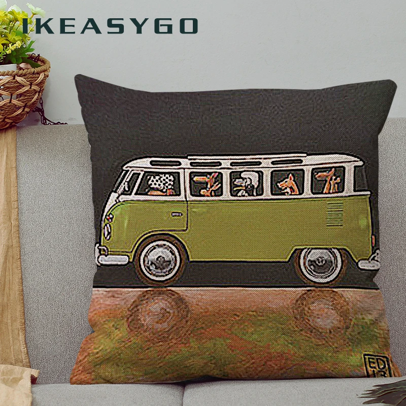 Cushion Cover Printed Sofa Throw Pillows Almofadas Decorativas Sequin Pillow Cubre Paw Patrol Car Kussens Nordic Decoration | Дом и сад