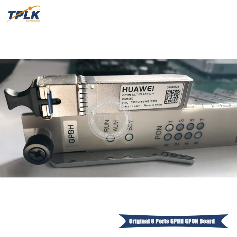 100% оригинальная сервисная плата Hua wei 8 портов GPBH GPON с модулями B + C SFP для Huawei OLT MA5608T