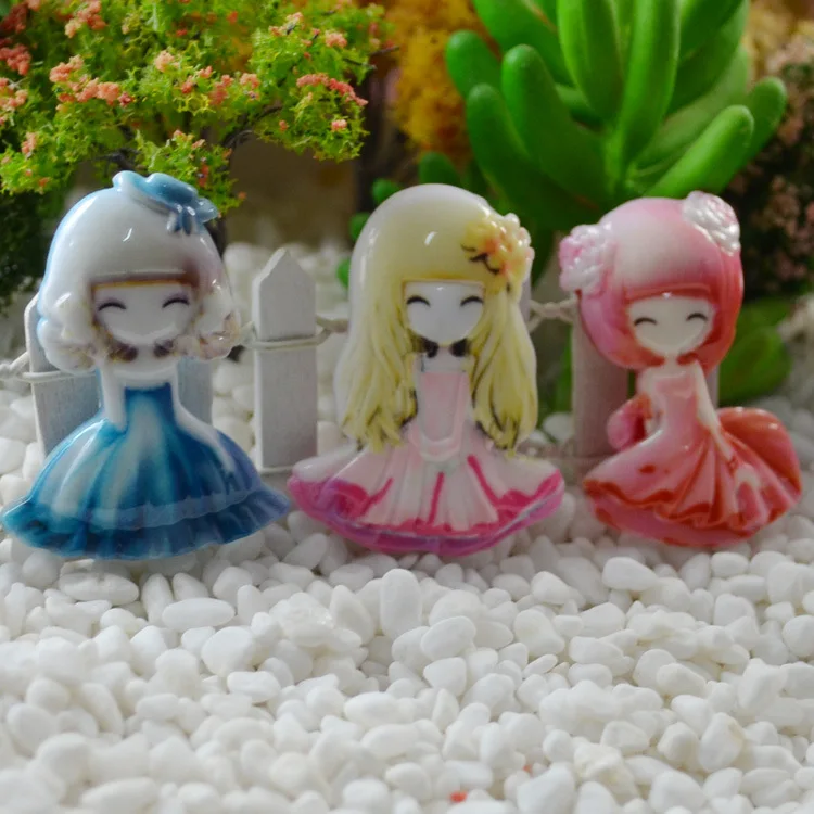 20pcs/lot Flat back resin pretty girl princess 40mm Cabochons Scrapbook for DIY phone case decoration | Украшения и аксессуары