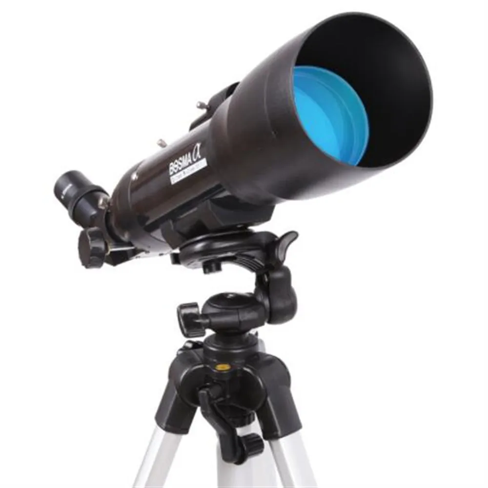 Bosma Professional HD Portable Astronomical Telescope Entry Children Students Beginners Black and White 70400