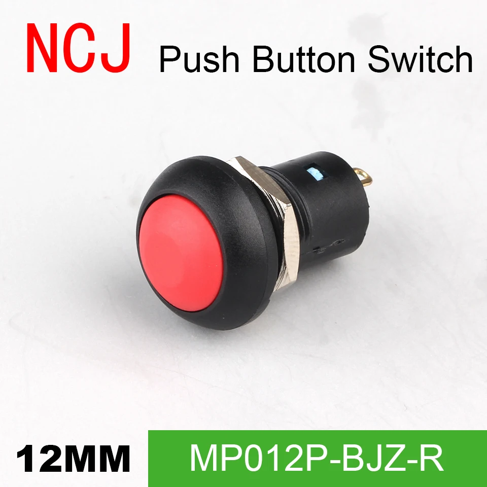 Переключатель кнопочный NCJ MP12 PC Series Alternate 2A|Выключатели| |