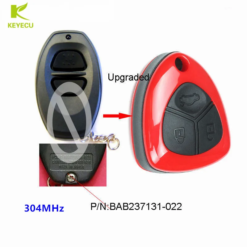 Запасной новый обновленный пульт дистанционного управления KEYECU с 3 кнопками для