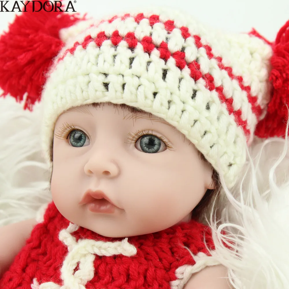 Кукла KAYDORA Reborn 25 см детские игрушки силиконовые куклы для новорожденных девочек