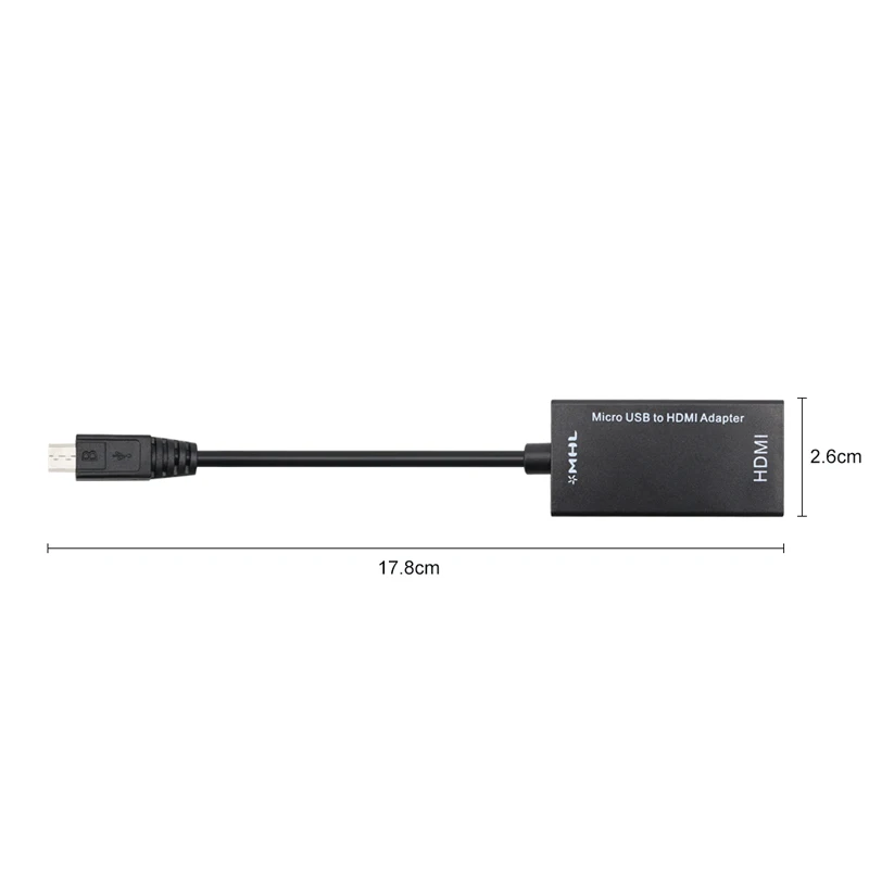 Конвертер типа C и Micro USB для ТВ ПК ноутбука телефона планшета на HDMI 1080P HD аудио