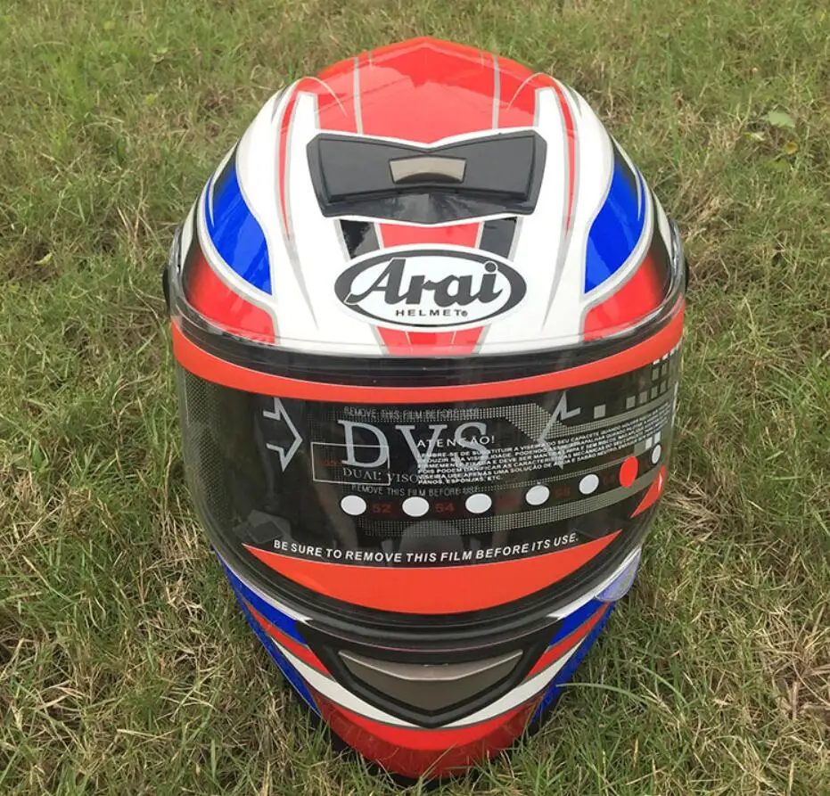 Горячая распродажа! мотоцикл шлем полный шлем arai мужской и женский рыцарь теплый всесезонный можно использовать цвет один мощный