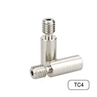 Труба из нержавеющей стали и ПТФЭ TC4 2 в 1, запчасти для 3D принтеров, резьба М6, многоструйная деталь накаливания 1,75 мм