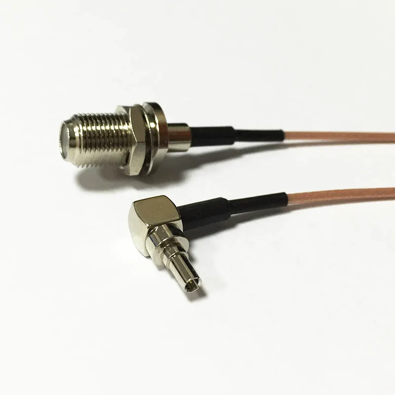 Новый F гнездовой переключатель CRC9 с прямым углом кабель pigtail RG178 оптовая продажа