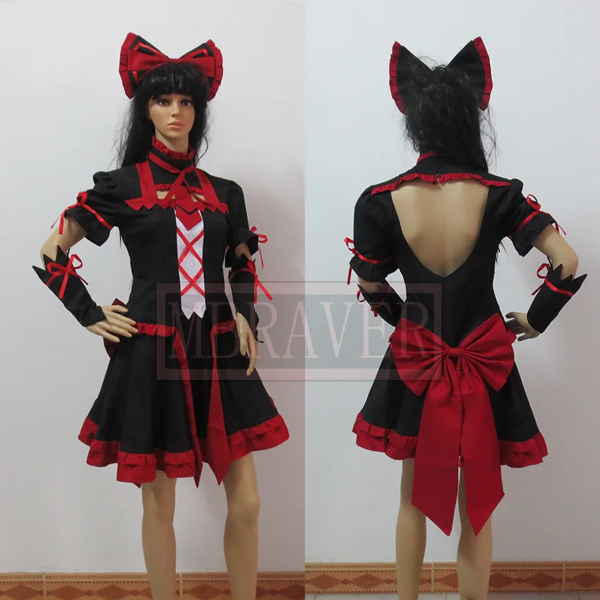 Ворота: Jieitai Kano Chi nite Kaku Tatakaeri Rory Mercury Rori авторури Униформа косплей костюм |