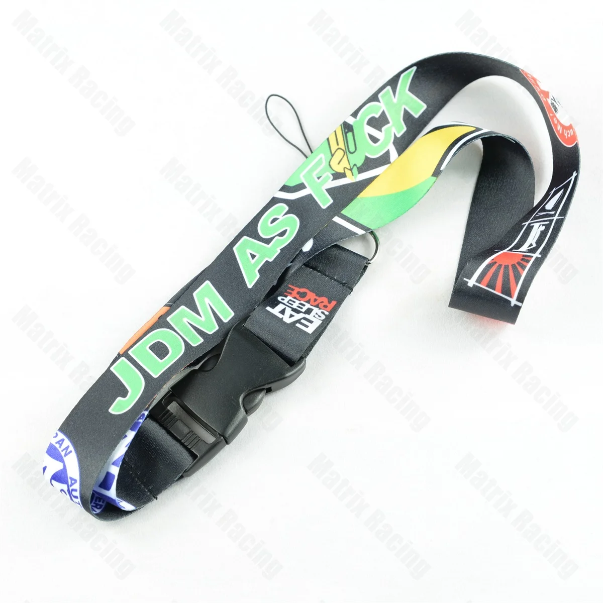 JDM Style As Fck Cellphone Lanyard Racing Car Keychain ID Holder Mobile Neck Strap with Quick Release | Автомобили и мотоциклы