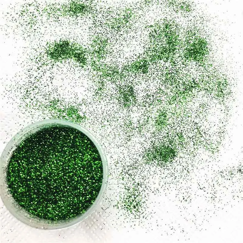 Green 18 г/компл. красочные блеском конфетти порошок для рукоделия мини женский пиджак с блестками и Красота свадебные аксессуары для воздушного шара украшения ко дню рождения - Цвет: Green