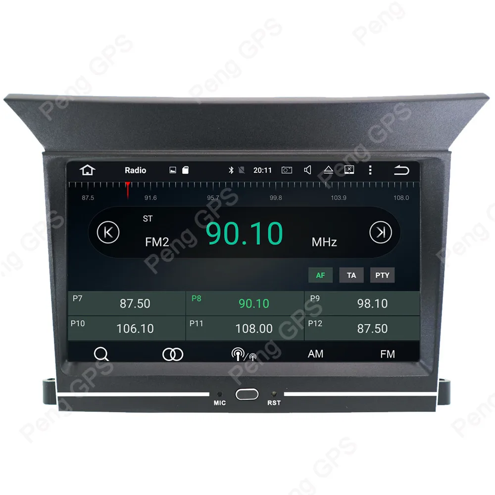 CD DVD плеер для Honda Pilot 2009 2010 2011 2012 автомобильный GPS навигатор мультимедийный Android 8 1